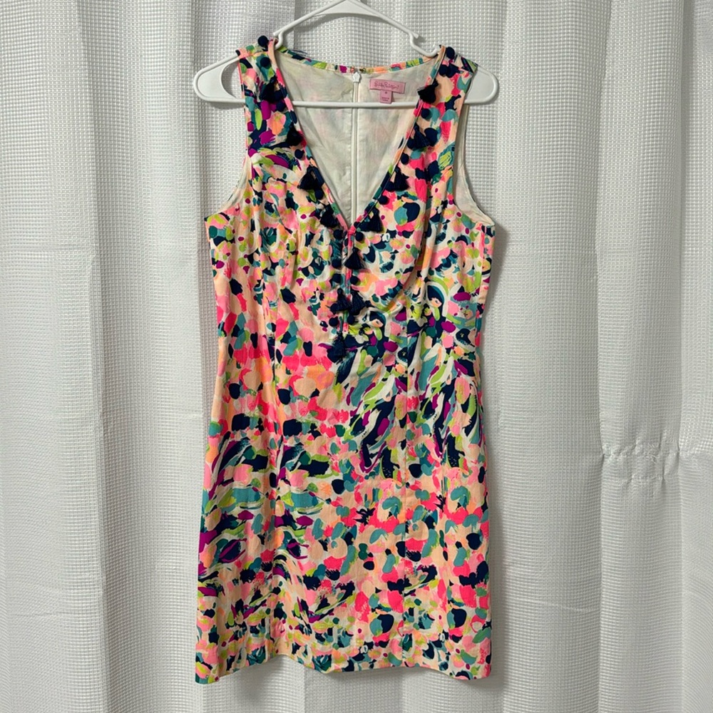 Lilly Pultizer Cabrey Shift Dress Size 6